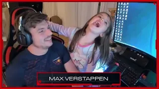 Penelope Bothering Max Verstappen for 4 Minutes And 33 Seconds