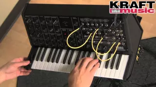 Kraft Music - Korg MS-20 mini Synthesizer Demo with Rich Formidoni
