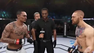Max Holloway vs. Conor McGregor (EA Sports UFC 3) - CPU vs. CPU