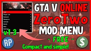 ZeroTwo Menu v1.3 | How to download | FREE MOD MENU | Simple and Easy to Use! | UNDETECTED | 1.61