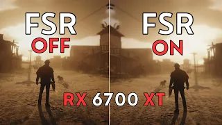 RX6700XT : FSR OFF vs FSR ON in 6 GAMES at 4K OPTIMISED SETTINGS