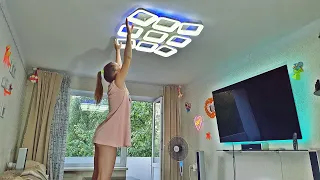 ДЕЛАЕМ RGB ПОДСВЕТКУ НА LED ЛЮСТРУ