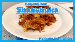 Shakshuka valmistus | kokkaillaan Lähi-idän sapuskaa