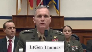 House Armed Services Committee hearing on Marine Corps. March 10 2017.