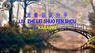 Liu zhe lei shuo fen shou karaoke (流着泪说分手)