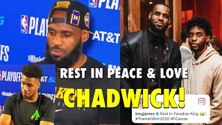 LeBron James & NBA Players React To Chadwick Boseman/Black Panther Passing!