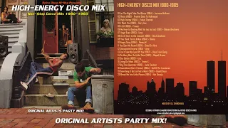 HIGH ENERGY ⚡ DISCO MIX 1980 1985 Hi-Nrg Italo Disco Eurobeat synth pop dance 80s