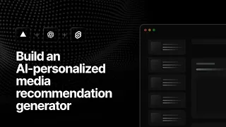 Build an AI-personalized media app with SvelteKit and Vercel Edge Functions