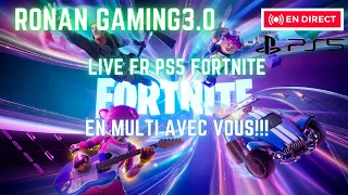 Live Fortnite: Je joue avec vous ep109 (Battle,créatif...) Venez jouer ou discuter!! {FR|PS5}