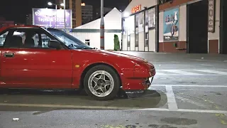 NIGHT DRIVE - bike carb MR2 mk1 AW11 hits the streets