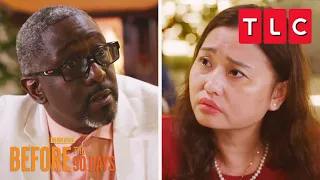 Violet Storms Out of Romantic Dinner Date! | 90 Day Fiancé: Before the 90 Days | TLC