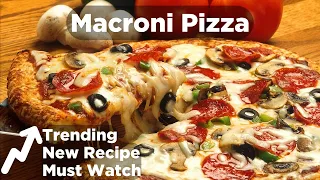 Macaroni Pizza Dominos Pizza Hut Restaurant Style Recipe How to Make at Home Mac And Cheese Respi