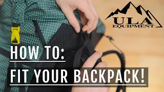ULA-Equipment Overview: How To Fit Your Backpack