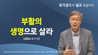 [2021부활주일] 부활의 생명으로 살라 | 로마서 6:1-11 | 유기성 목사 | 한글자막