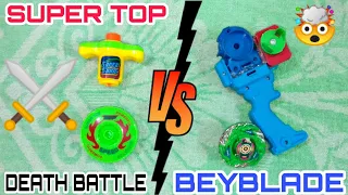 🔥SUPER TOP vs BEYBLADE🔥 || ☠️DEATH BATTLE☠️ || Ultimate Showdown