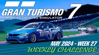Gran Turismo 7 - Weekly Challenge #27 (May 2024 WK2)