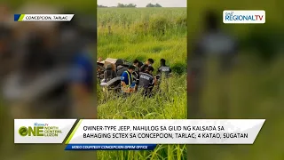 One North Central Luzon: 4 Sugatan sa Aksidente