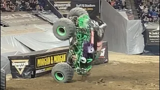 Monster Jam Indianapolis Grave Digger WINNING Freestyle - 2-4-24