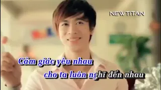 Em Là Của Anh - Hồ Quang Hiếu Ft Hồ Việt Trung Karaoke Dlkara