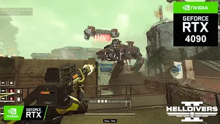 HELLDIVERS 2: VERNEN WELLS on RTX 4090 24GB (4K Maximum Graphics)