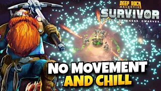 "No Movement Challenge" with All Classes | Deep Rock Galactic: Survivor Gameplay Live