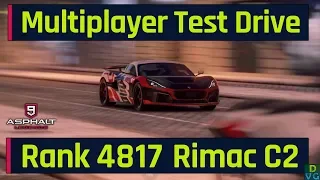 Asphalt 9 | Multiplayer Test Drive - 6 Stars Rank 4817 Rimac C_Two