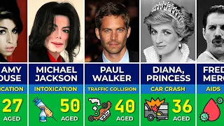 💀 Celebrities Who Died Young | Paul Walker, Princess Diana, Michael Jackson