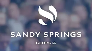 City of Sandy Springs City Council Meetings - 6 p.m.