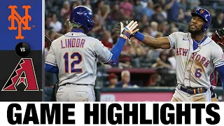 Mets vs. Diamondbacks Game Highlights (4/24/22) | MLB Highlights