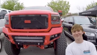 This 18 Year Old High Schooler has a SICK 12" LIFTED 2500HD DURAMAX on 40"s