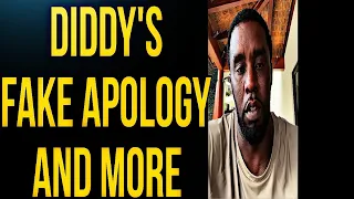 My Thoughts on Diddy and his fake apology video