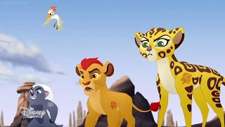 The Lion Guard Rescue In The Outlands - Rescuing Jasiri Scene Part 2 [HD]
