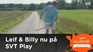 Leif skiter ner sig - Leif och Billy