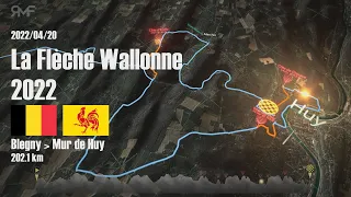 La Flèche Wallonne 2022 - Route / Parcours / Animation / Profile