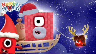 Happy Christmas from the Numberblocks! 🎅 | Learn to Count - 123 | Maths for kids |  @Numberblocks