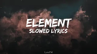 Pop Smoke - Element ( slowed lyrics )