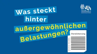 Was sind außergewöhnliche Belastungen? | VLH erklärt