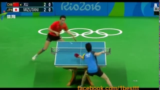 Best Match : Xu Xin vs Jun Mizutani HD Rio 2016 Olympic