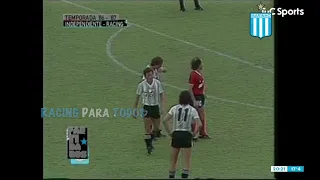 Indep*te vs Racing 1986 - Resumen