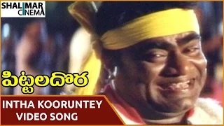 Pittala Dora Movie || Intha Koorunteyyemmo Video Song || Ali, Indraja || Shalimarcinema