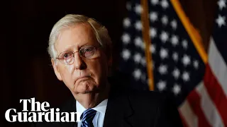 Senate majority leader Mitch McConnell acknowledges Biden/Harris victory