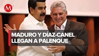 Llegan Maduro y Díaz-Canel a cumbre migratoria