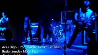 Aces High-Iron Maiden Cover _ VIERNES 13 Heavy Metal Paraguay _Brutal Sunday Metal Fest_21Dic2014