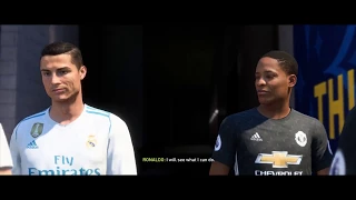 FIFA 18: Alex Hunter meets with Crsitiano Ronaldo & SWAP SHIRT