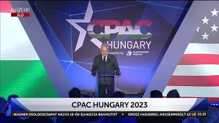 Együtt erő vagyunk - CPAC Hungary 2023 - Hír TV