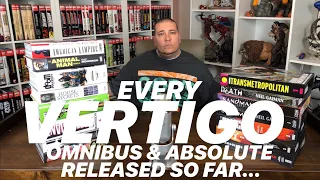 Every VERTIGO Omnibus & Absolute Released So Far...