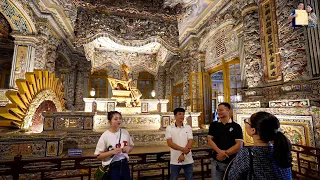Choáng Ngợp Lăng Vua Khải Định Nguy Nga tráng lệ của Vị Vua kì lạ nhất Triều Nguyễn ăn Cơm Hến ở Huế