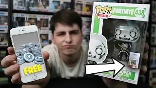 FREE VBUCKS! Fortnite Funko Pop Code Mystery Revealed!