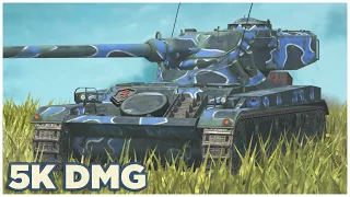 AMX 13 75 • 5K DMG • 5 KILLS • WoT Blitz