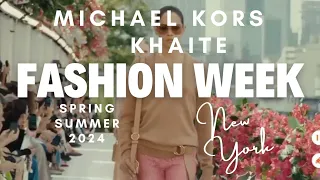 NYFW Runway Show Khaite Spring 2024 Michael Kors Spring 2024